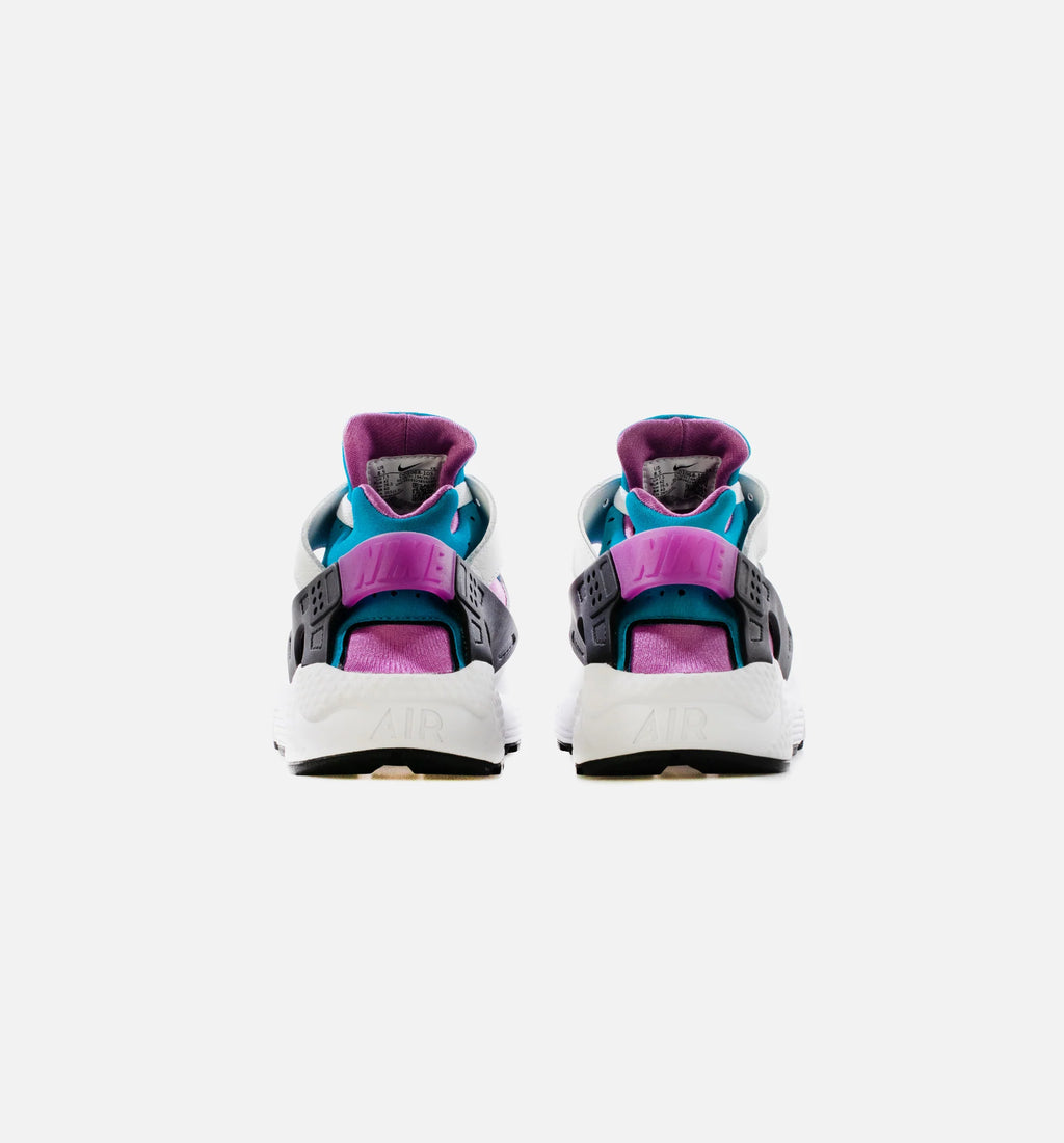 Air Huarache Aquatone Mens Running Shoe White Aquatone Deep Magenta Black