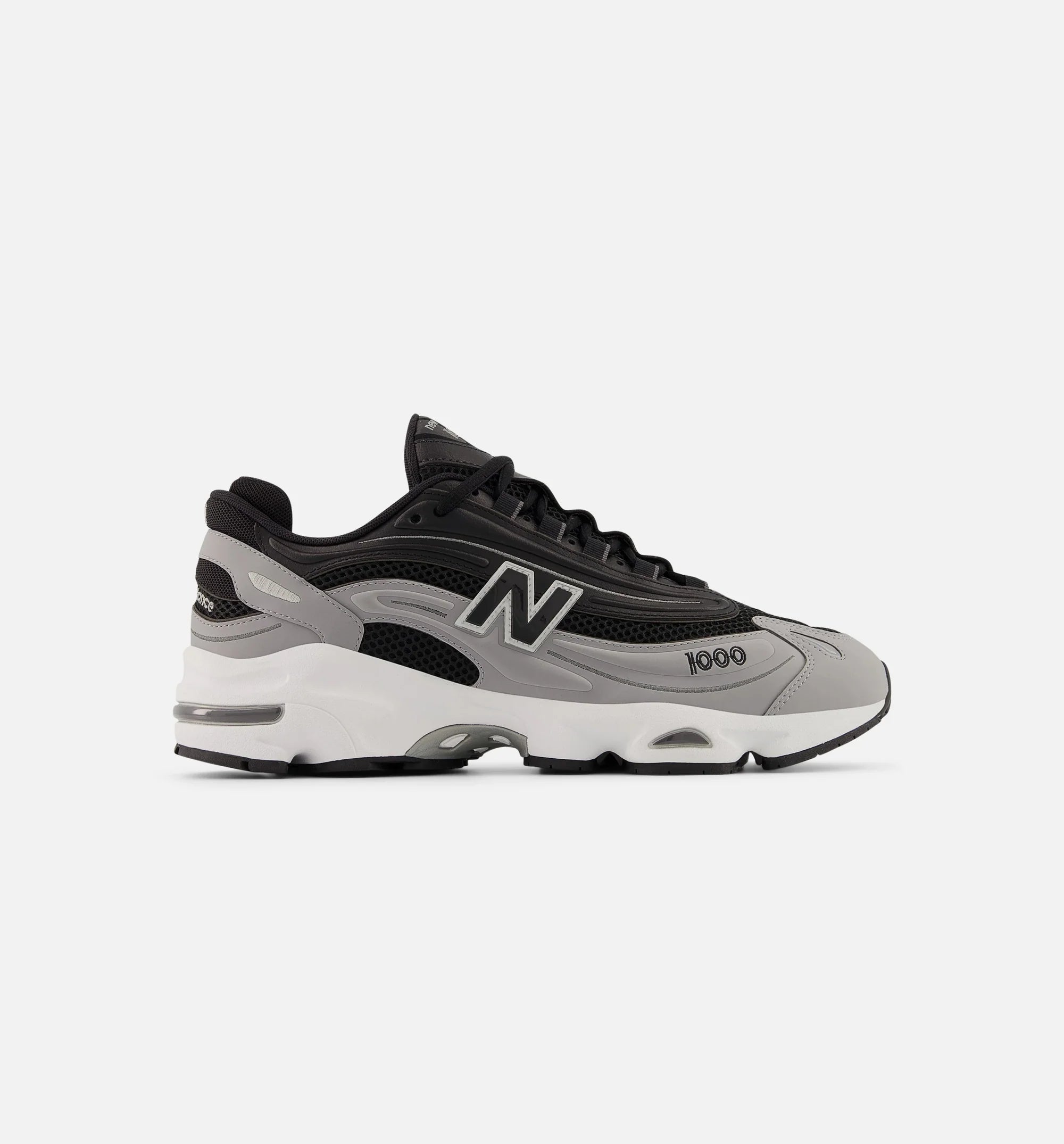 New Balance 1000 Mens Lifestyle Shoe Black Grey