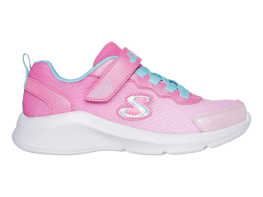 Tenis Skechers Sole Swifters Rosa y Azul Claro para Niña