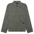 Military L S Over Shirt Olive
