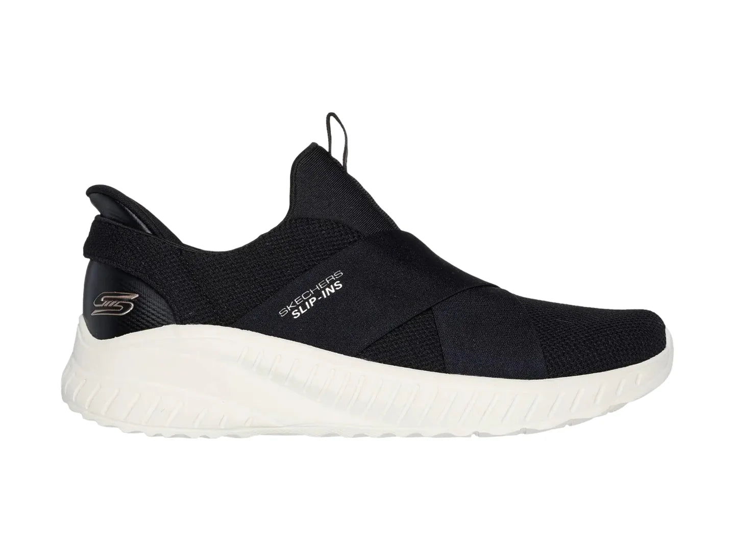 Tenis Skechers BOBS Squad Chaos Negro para Mujer