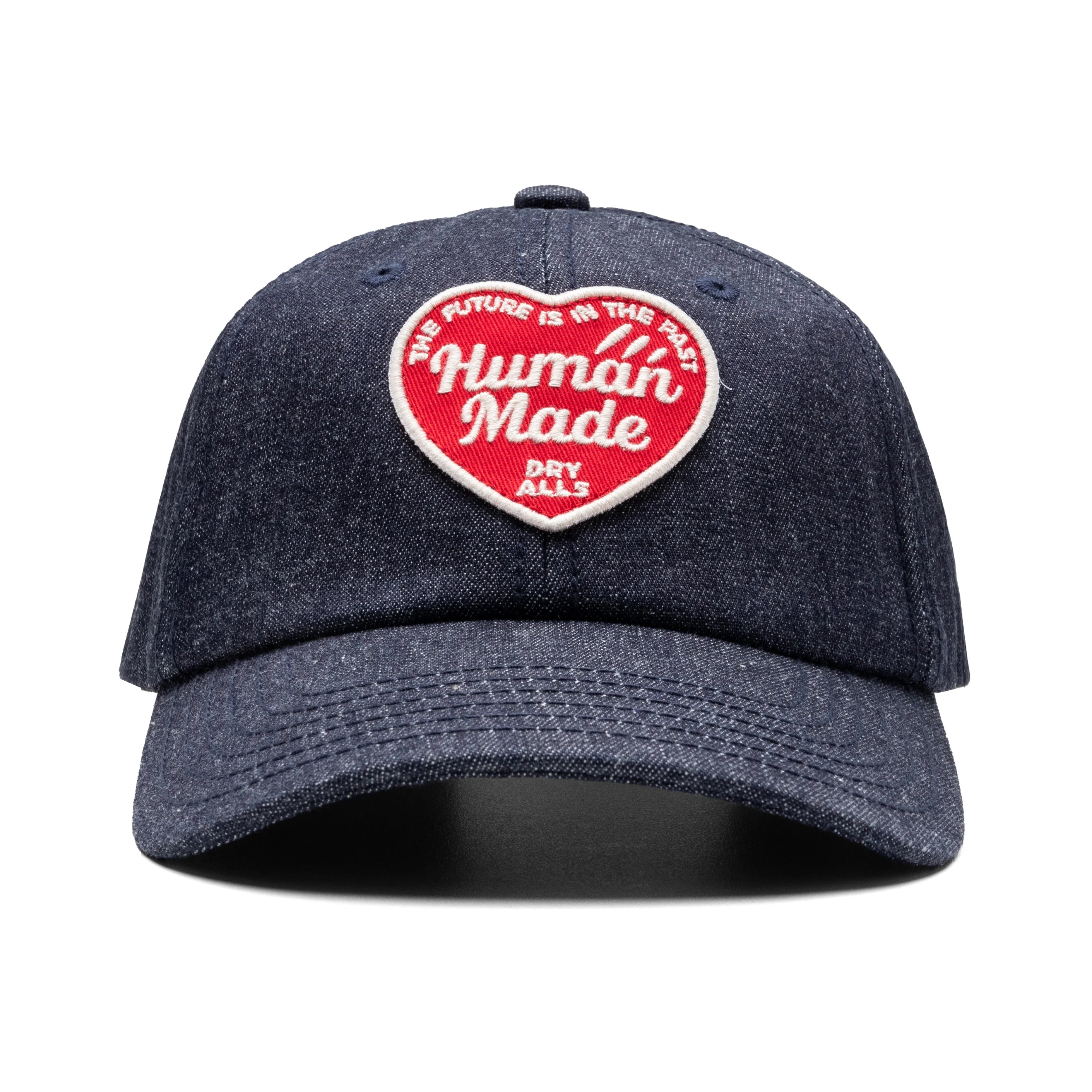6 Panel Denim Cap Indigo