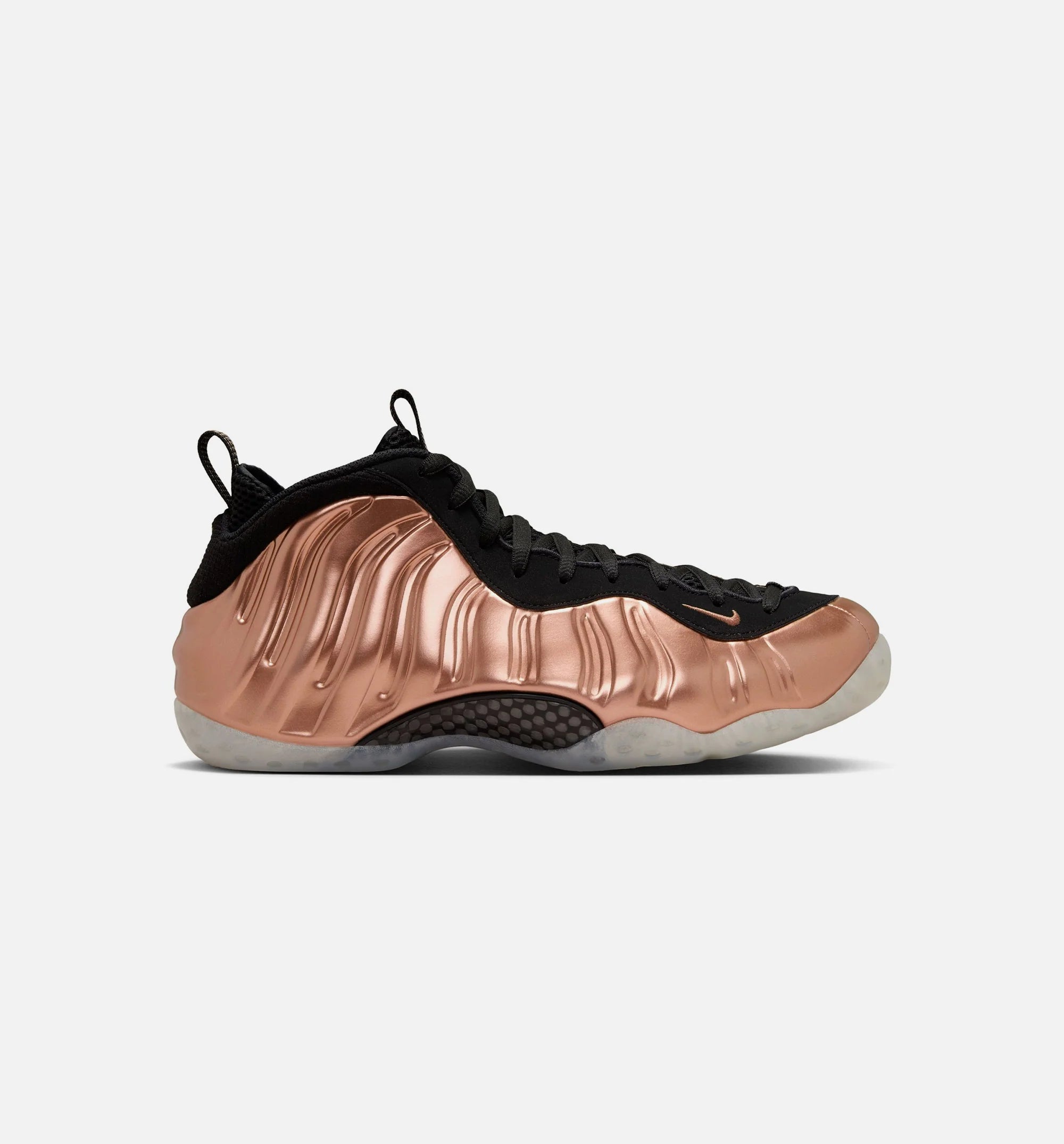 Air Foamposite One Copper Mens Basketball Shoe Black Metallic Copper Off Noir