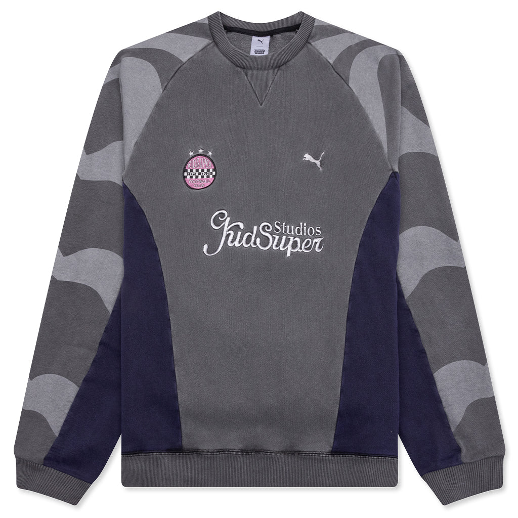 Puma x KidSuper Crewneck Sweatshirt Black