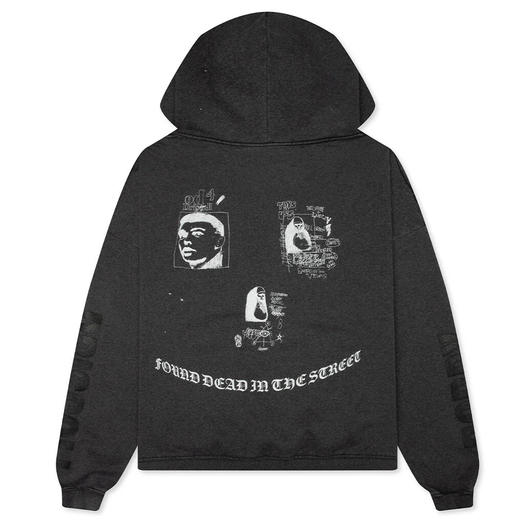 Bobby Driscoll Hoodie Vintage Black