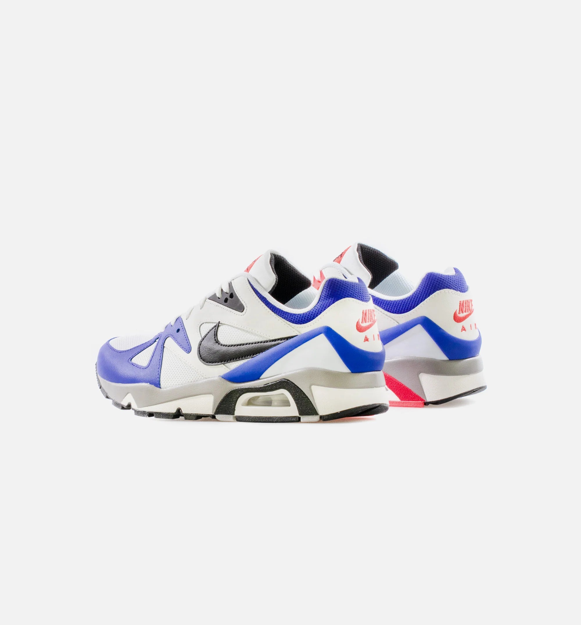 Air Structure Mens Lifestyle Shoe White Violet Red