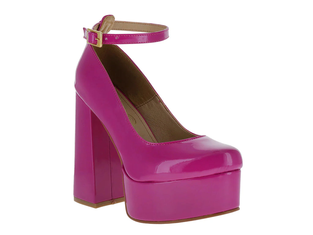 Zapatillas OYYI Charol Fucsia para Mujer