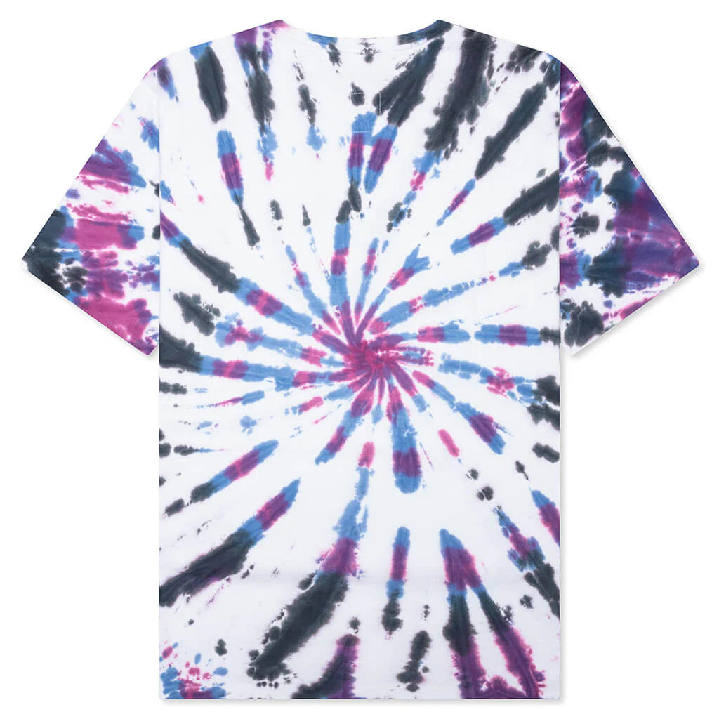 High Times Tie Dye Crewneck T Shirt Type 2 Multi