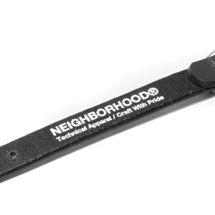 Wide Leather Dog Collar Black