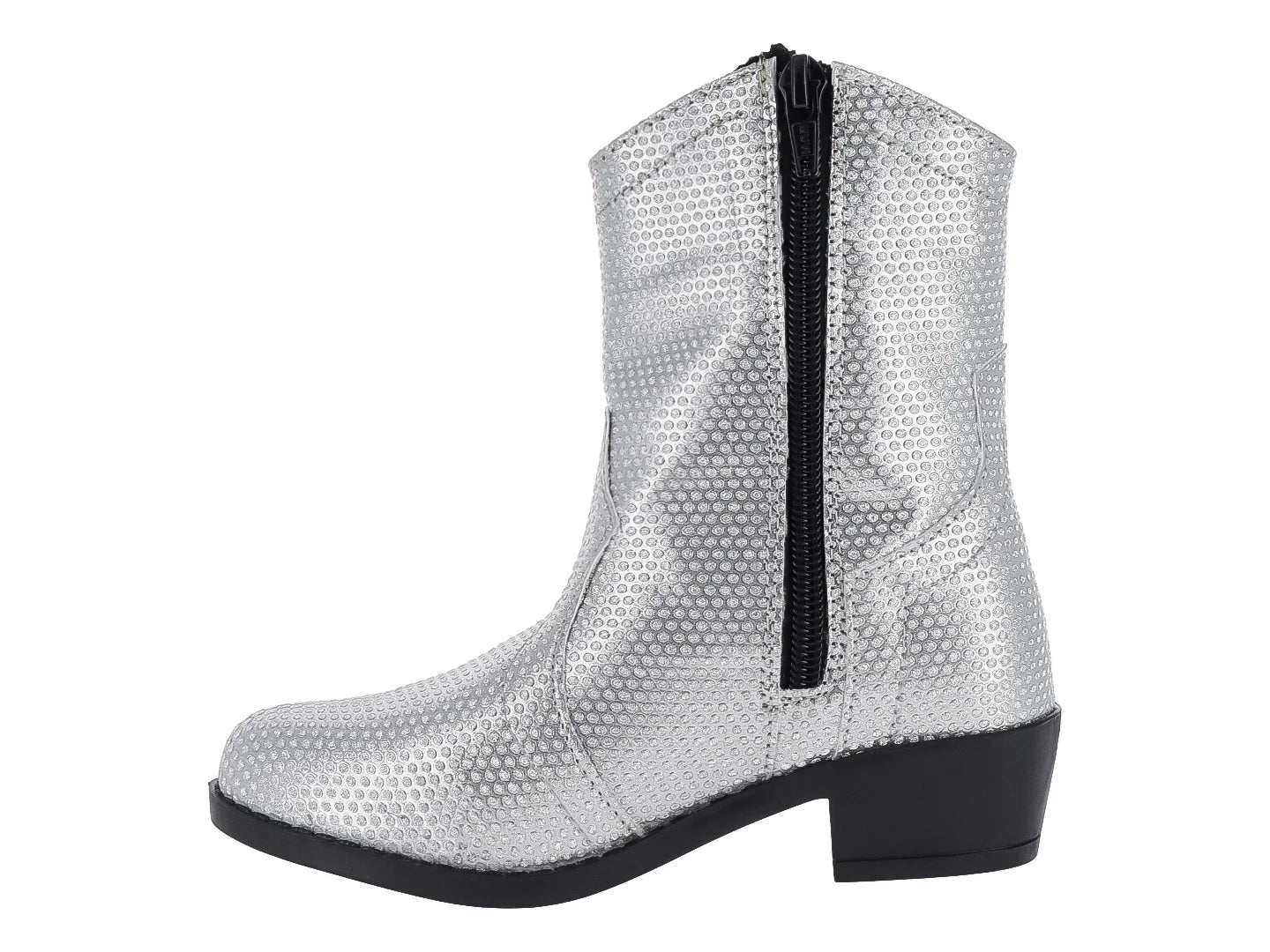 Botas Vaqueras Miroslava Plata para Niña