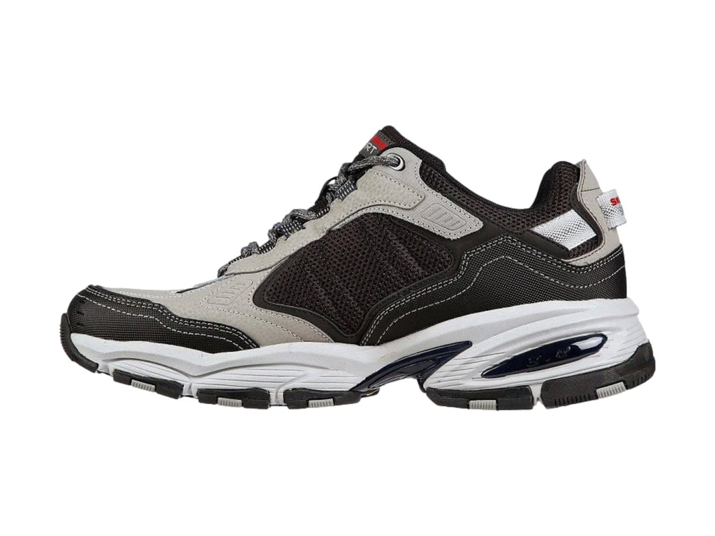 Tenis Skechers Vigor 30 Gris y Negro para Hombre