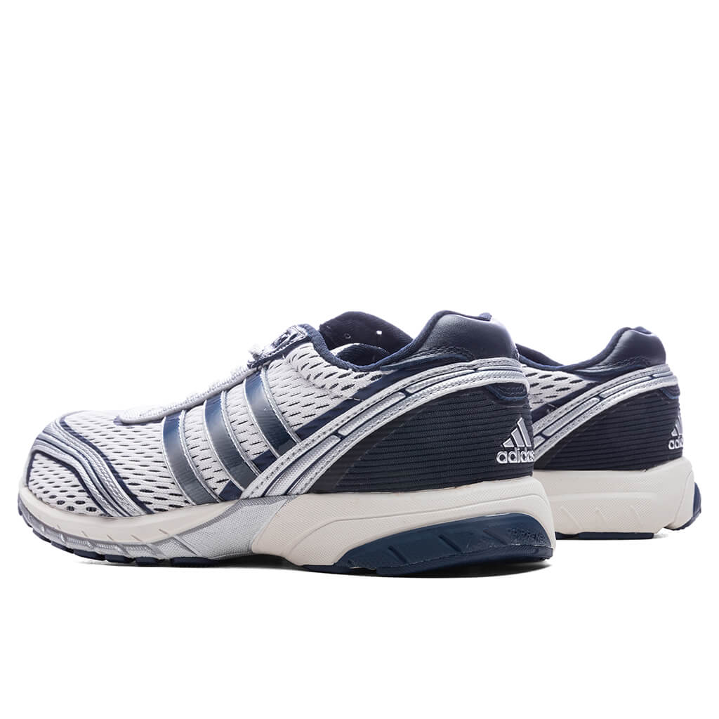 Adidas x Sporty Rich Womens Adizero Adios Cloud White Collegiate Navy Cloud White