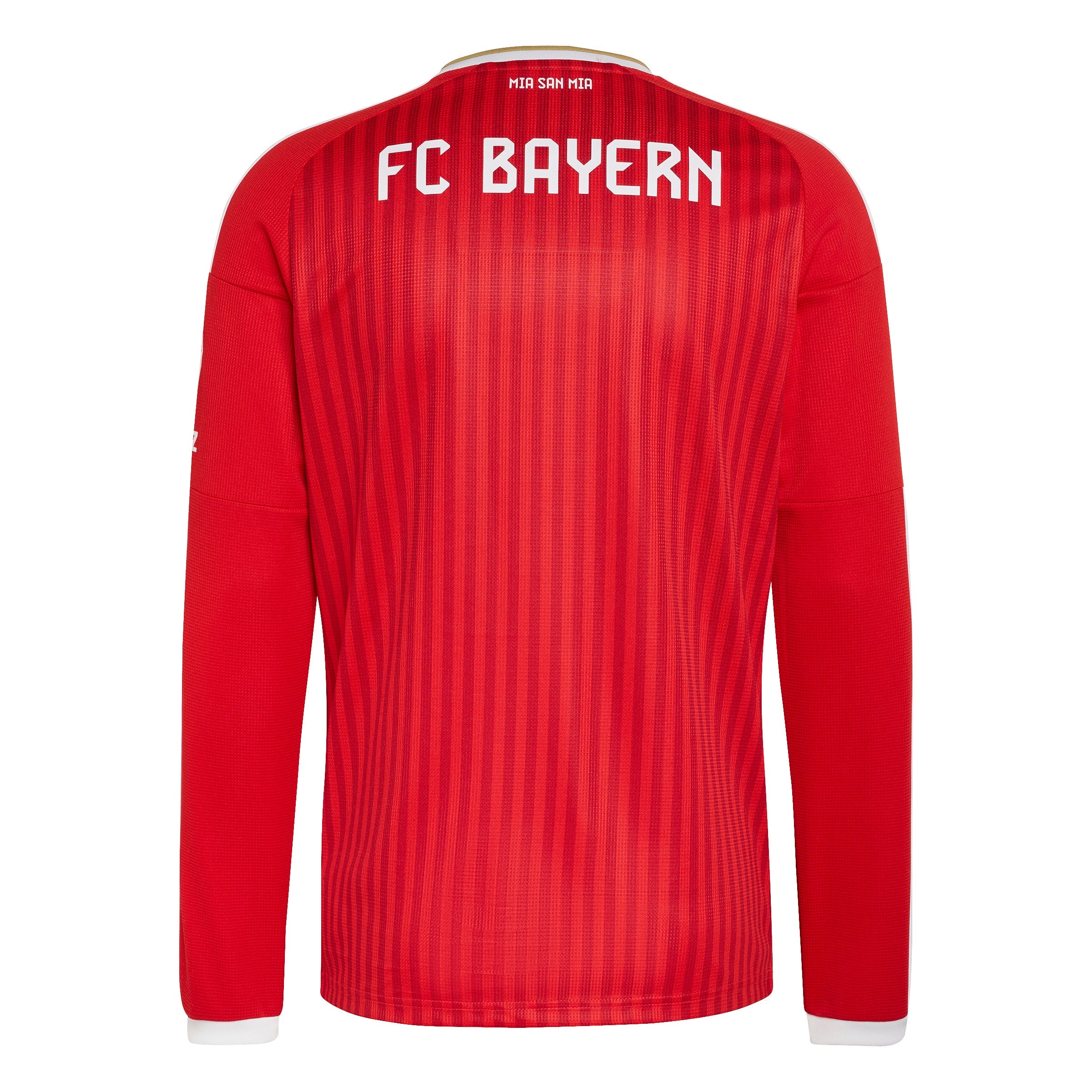 adidas FC Bayern Munich Home Long Sleeve Mens Soccer Jersey 26 27 White