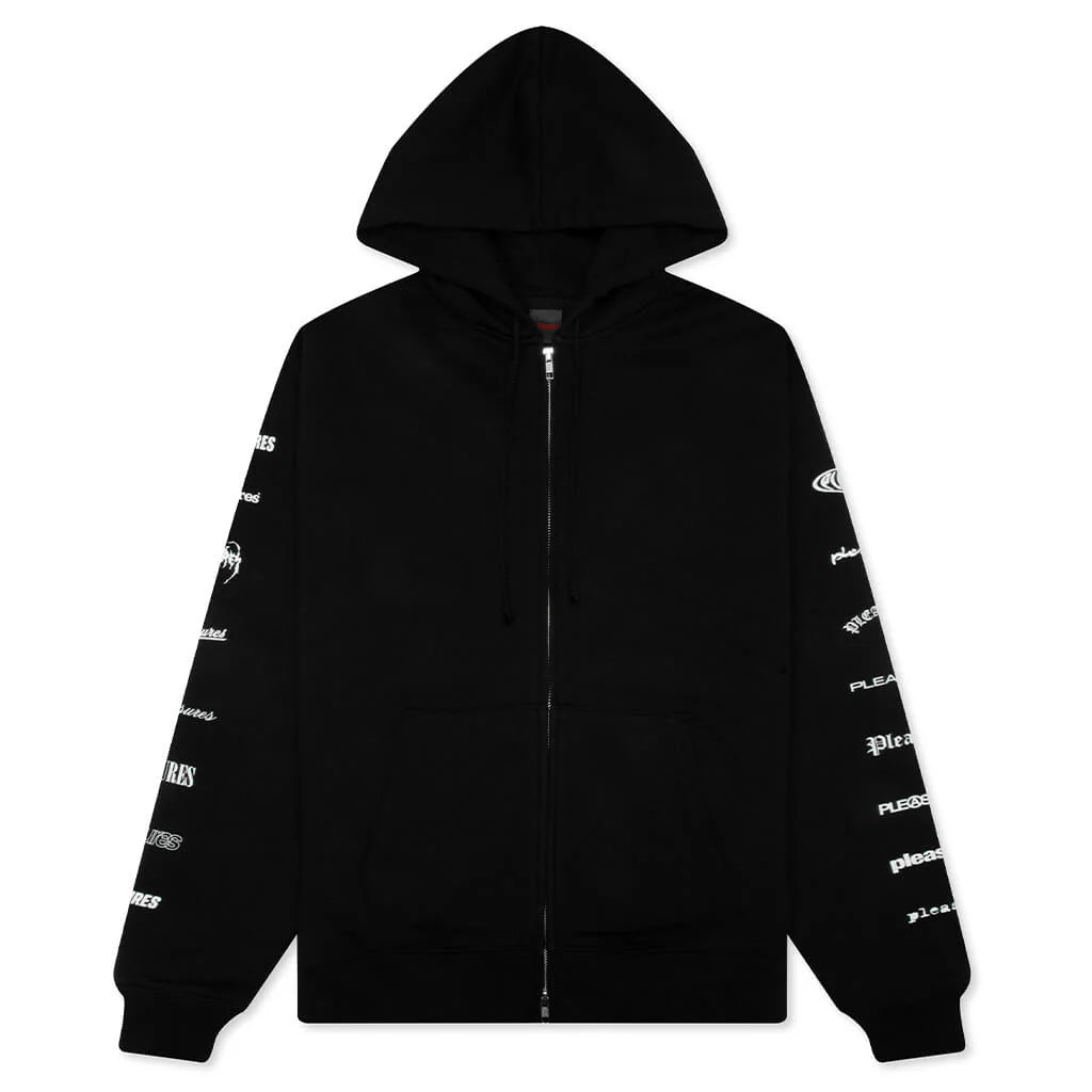 Woodmark Zip Hoodie Black