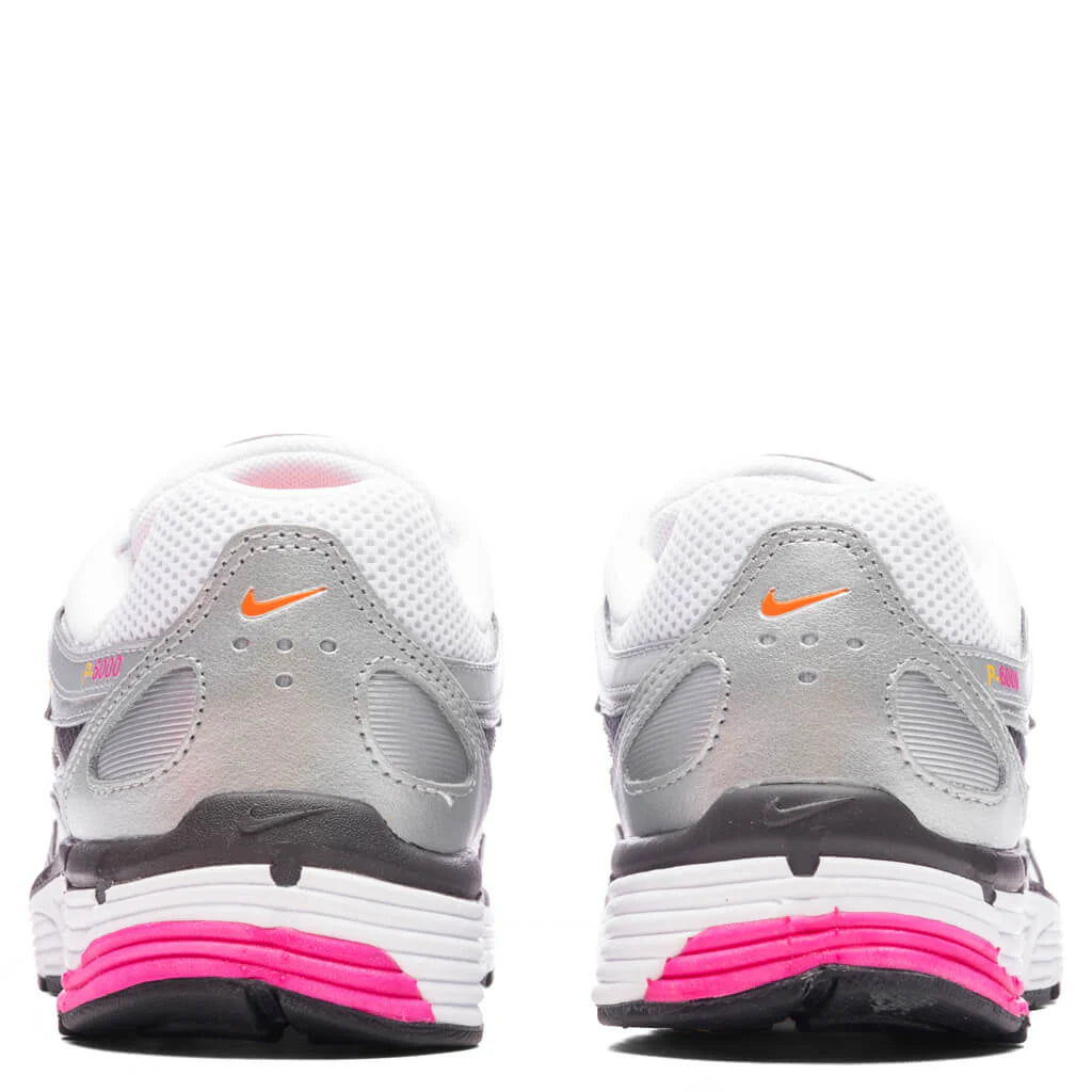 Womens P 6000 White Laser Fuchsia Metallic Platinum