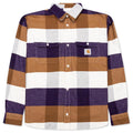 Lyman L S Shirt Lyman Check Cassis