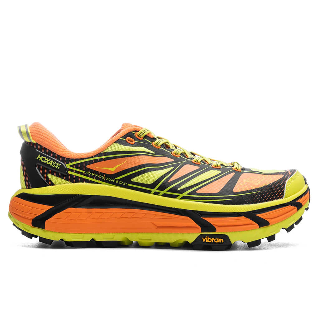 Mafate Speed 2 Electric Tangerine Hoka Citrus