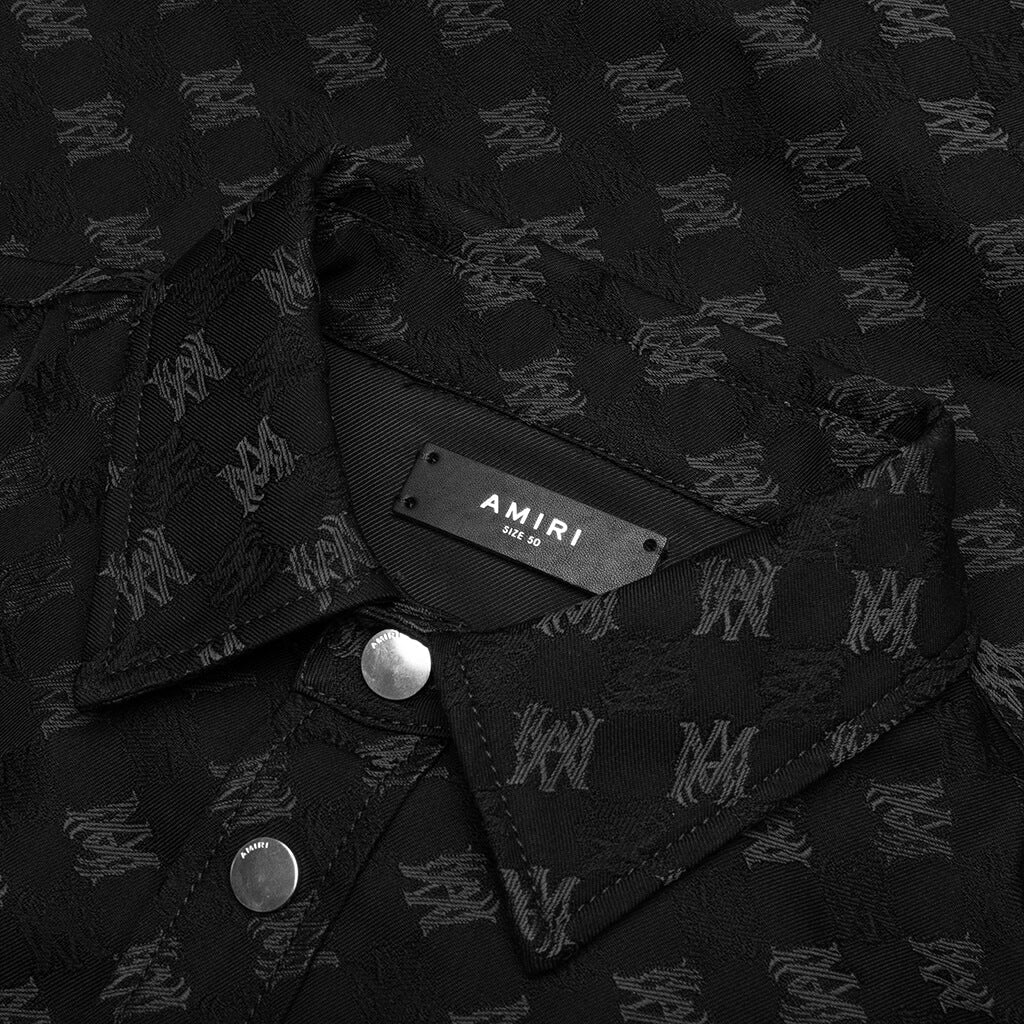 MA Quad Jacquard Shirt Black