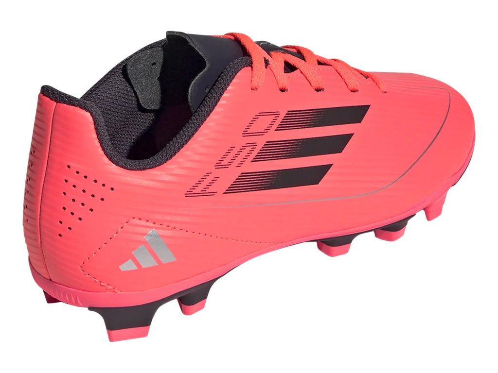 Tenis de Fútbol Adidas F50 Club Rojo y Negro para Niño