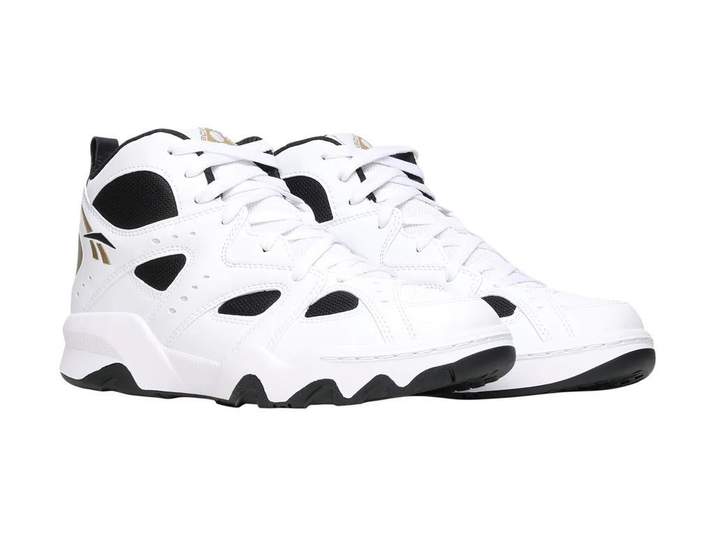 Tenis Reebok ATR Decimator Blanco y Dorado para Hombre