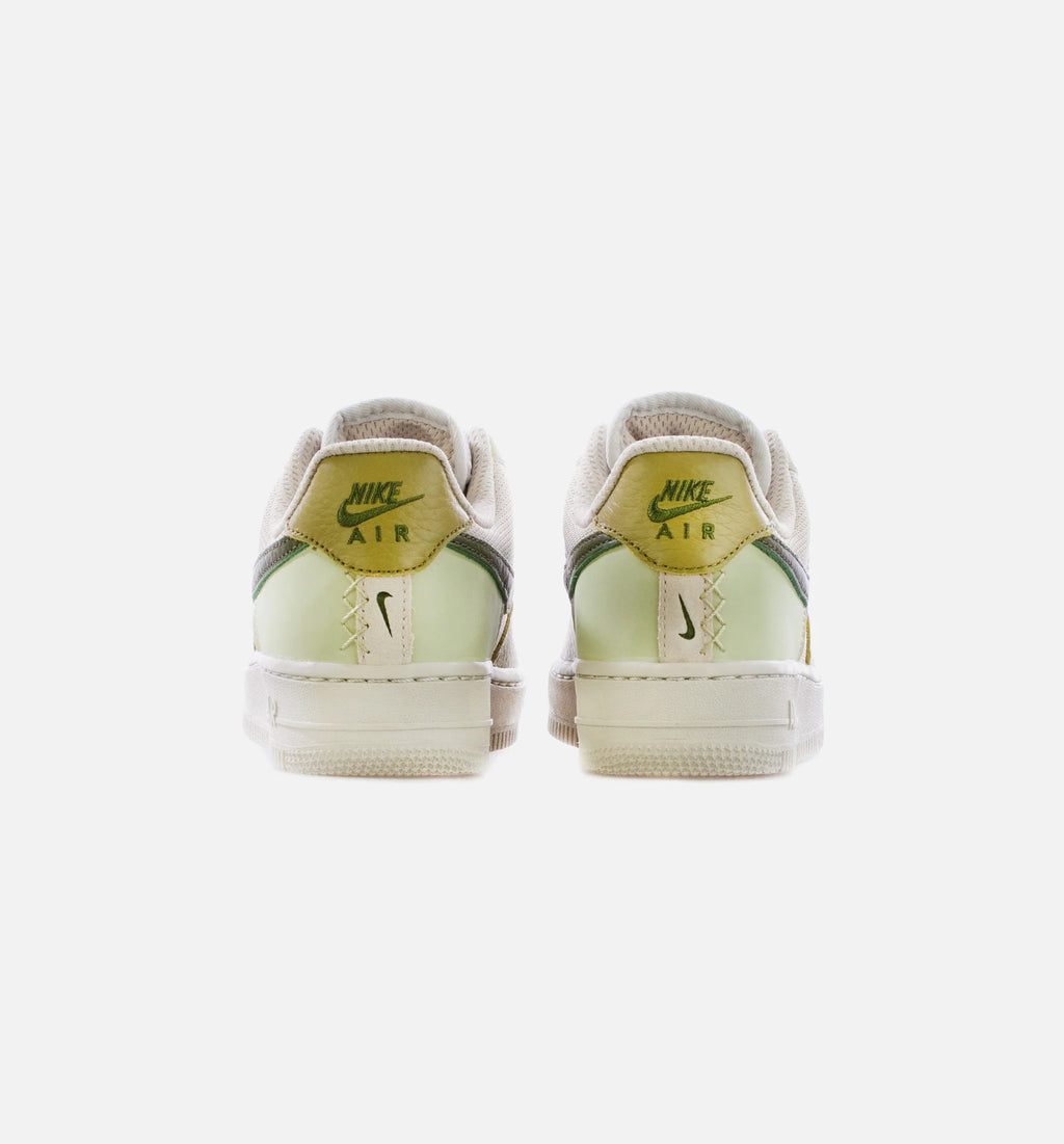 Air Force 1 Low Rough Green Womens Lifestyle Shoe Light Bone Rough Green Olive Aura
