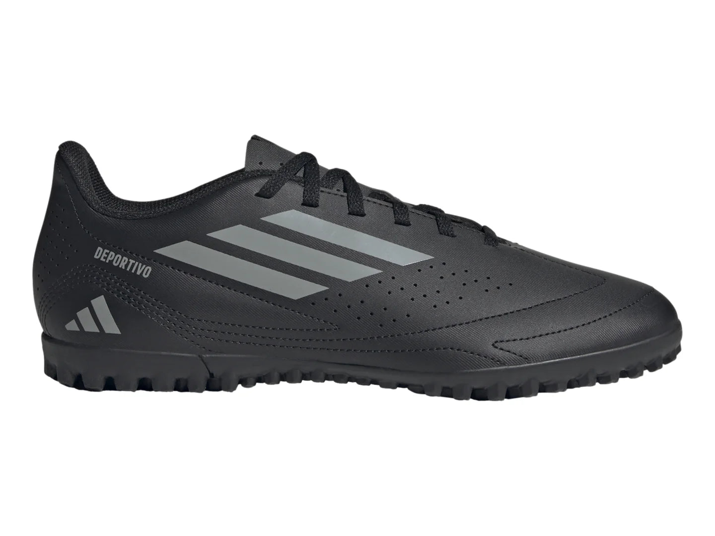 Tenis de Fútbol Adidas Deportivo III TF Negro para Hombre
