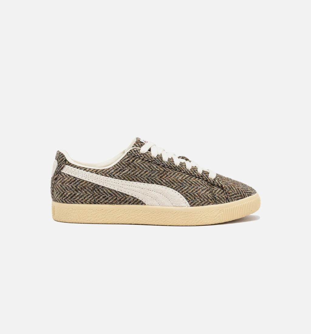 Clyde Harris Tweed Mens Lifestyle Shoe Chamomile Caramel Latte