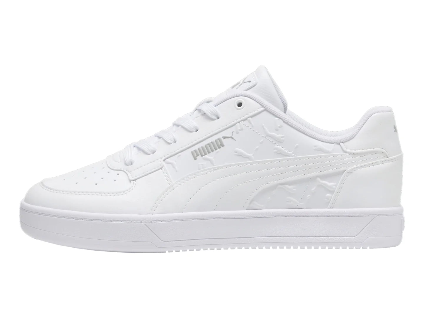 Tenis PUMA Caven 20 Superlogo Blanco y Gris para Hombre