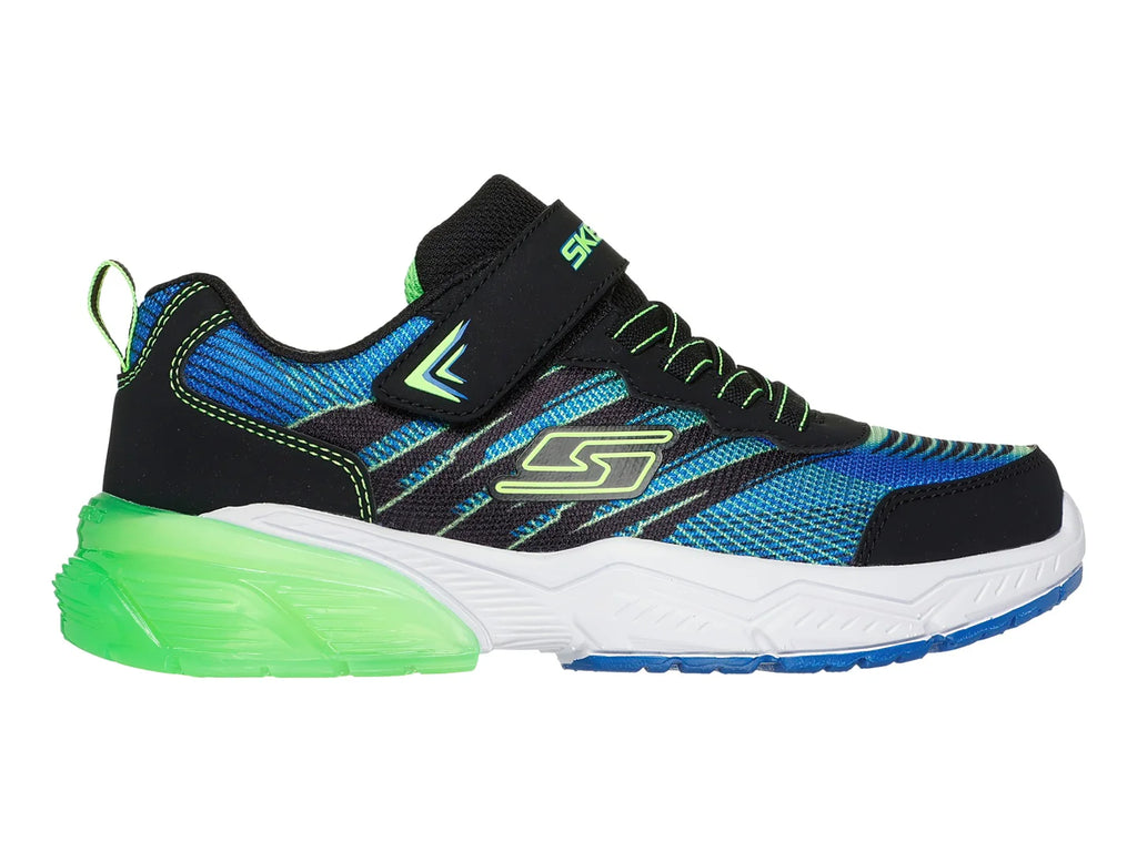 Tenis Skechers Thermoflux 20 Azul y Lima para Niño