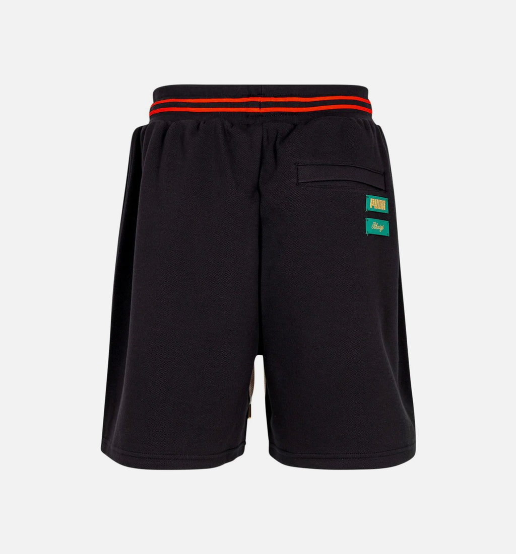 Rhuigi BBall Mens Shorts Black