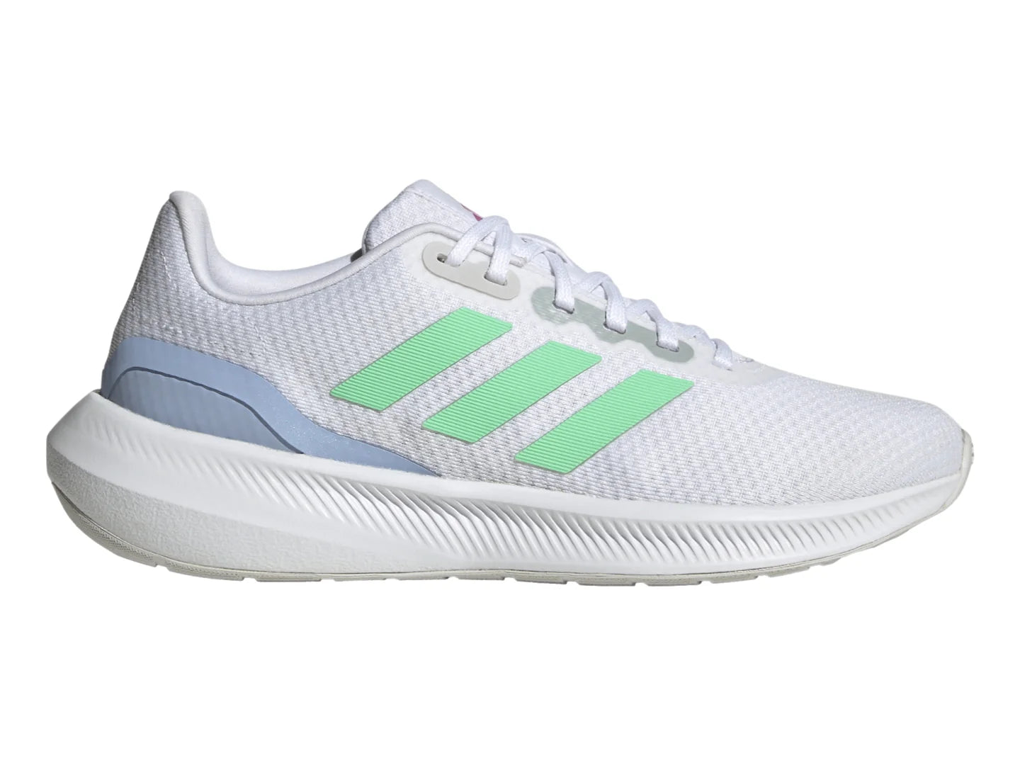 Tenis Adidas Runfalcon 30 Blanco y Menta para Mujer