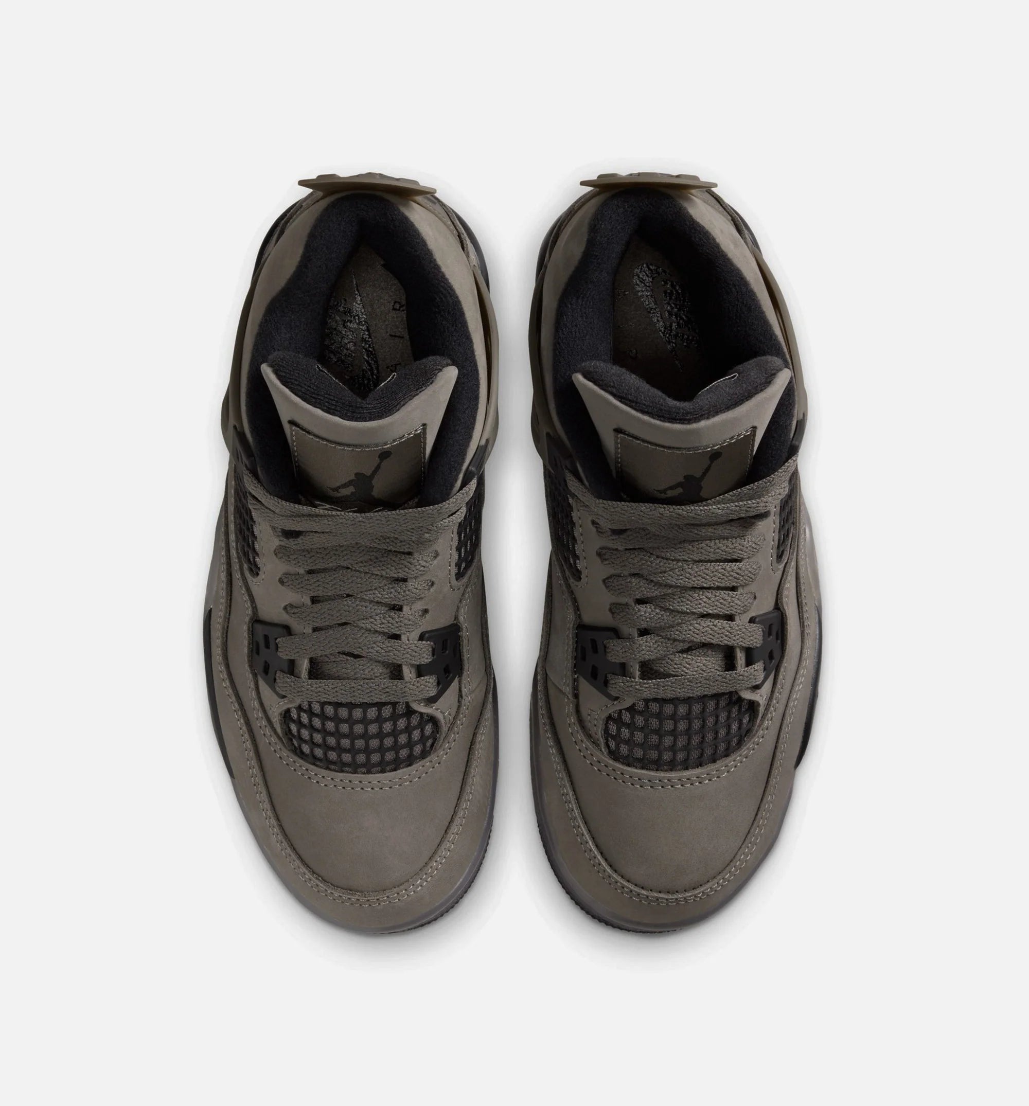 Air Jordan 4 Retro Cave Stone And Black Grade School Lifestyle Shoe Cave Stone Black Moon Particle