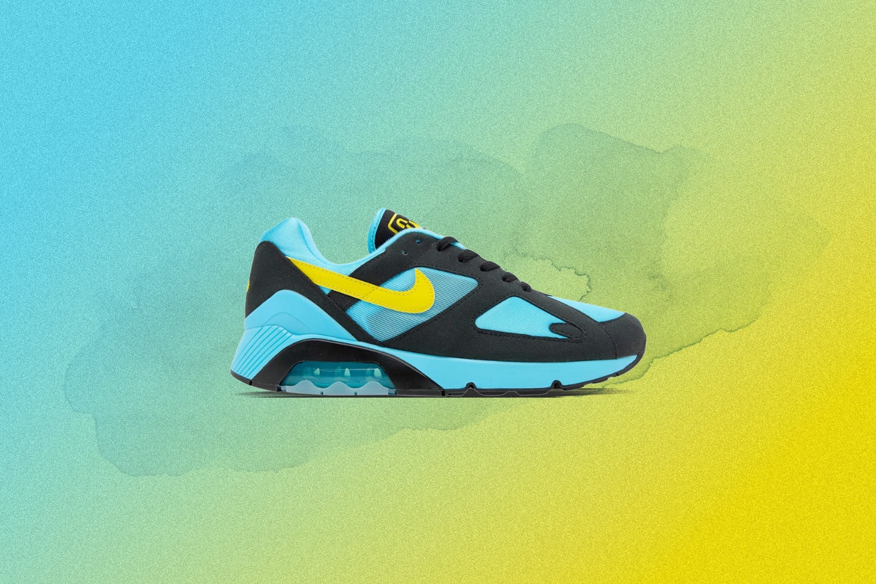 Air 180 Baltic Blue Lightening Black