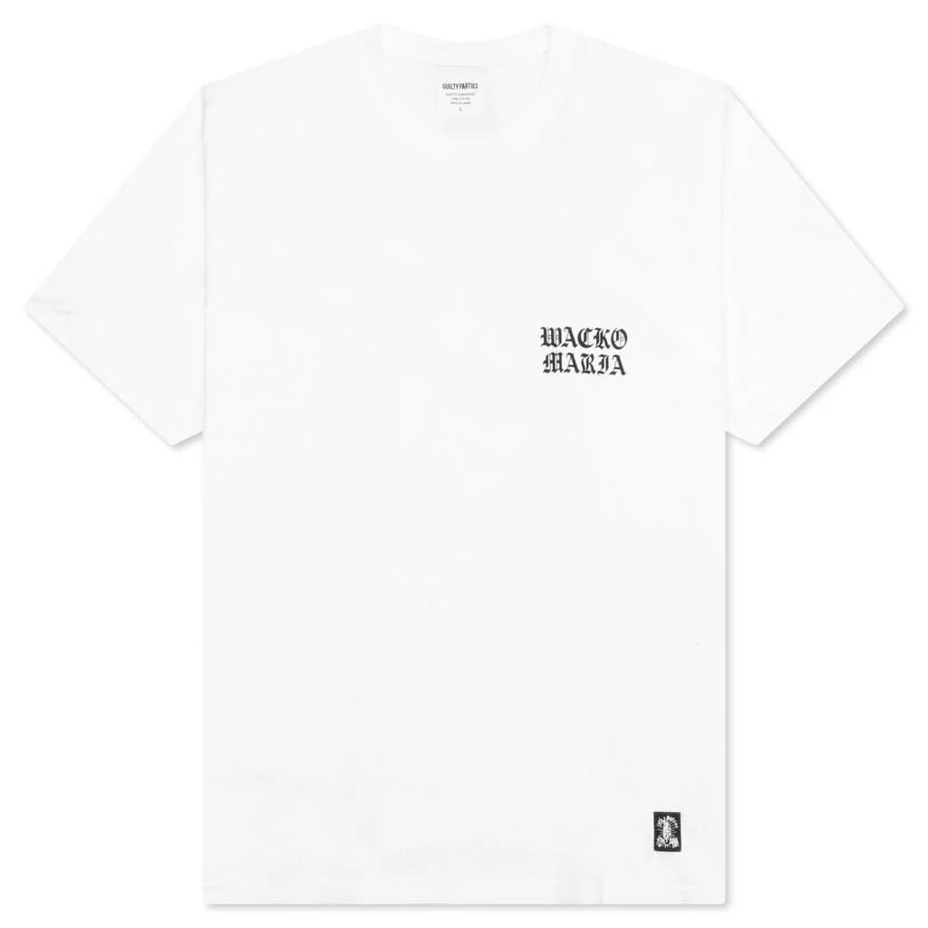 Tim Lehi Standard Crew Neck T Shirt White