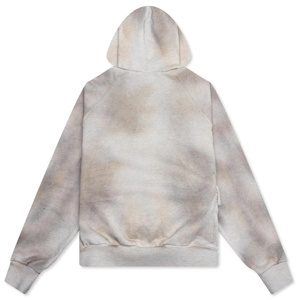 Satoshi Cargo Hoodie Dirty White