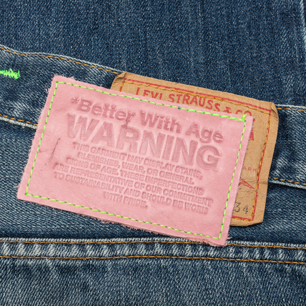 Denim Repair Pants Indigo