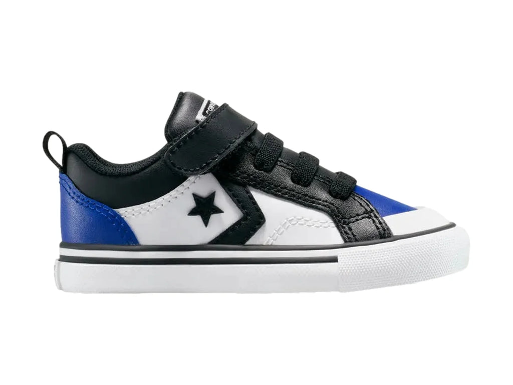 Tenis Converse Pro Blaze Strap Leather Blanco para Niño