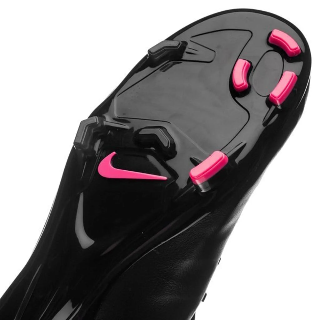 Nike JR Mercurial Vapor X FG Firm Ground Soccer Cleats Black Hyper Pink