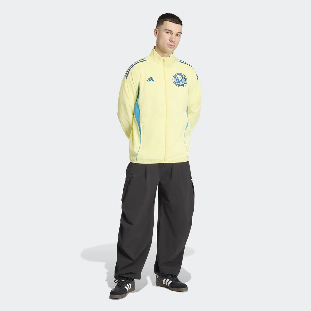 adidas Club America 25 26 Tiro25 Competition Presentation Mens Soccer Jacket Yellow