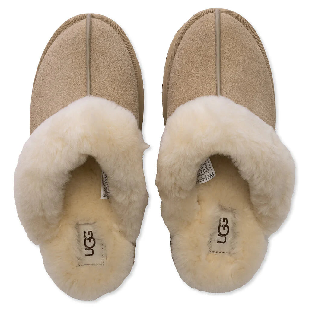 Womens Disquette Slipper Sand