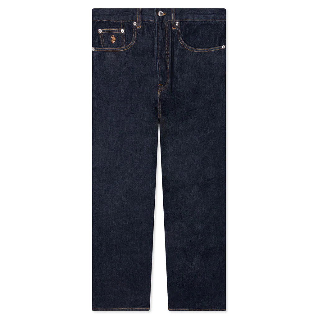Relaxed Jeans Denim Rinsed Indigo