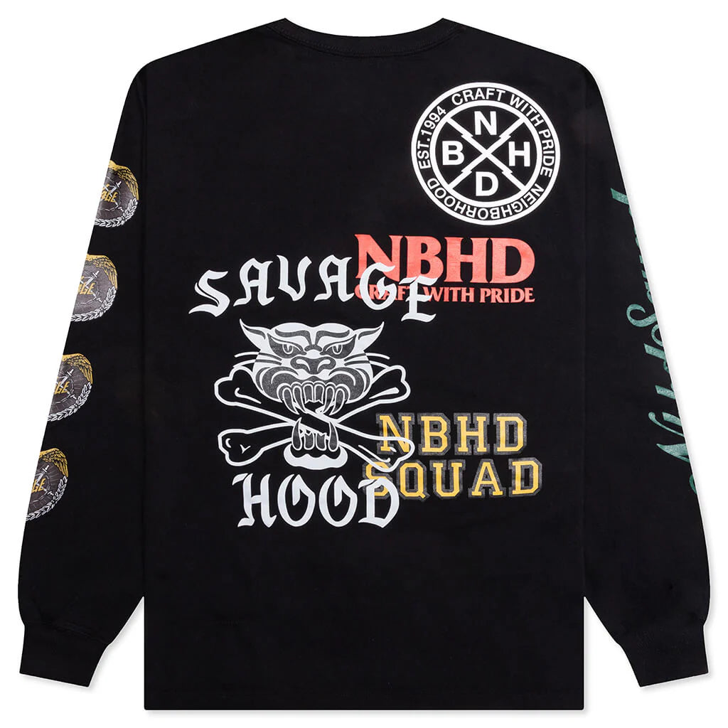 NH Tee LS 17 Black