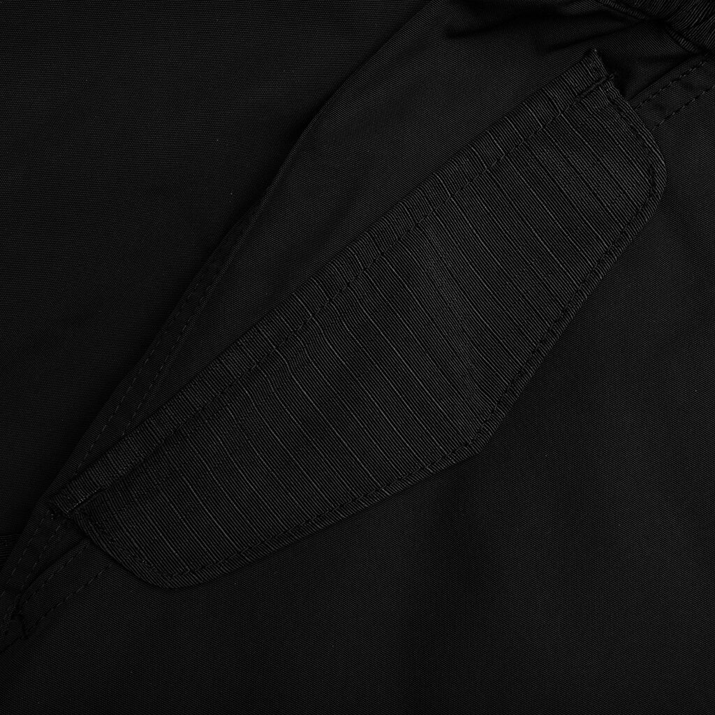Nylon Cargo Pants Black