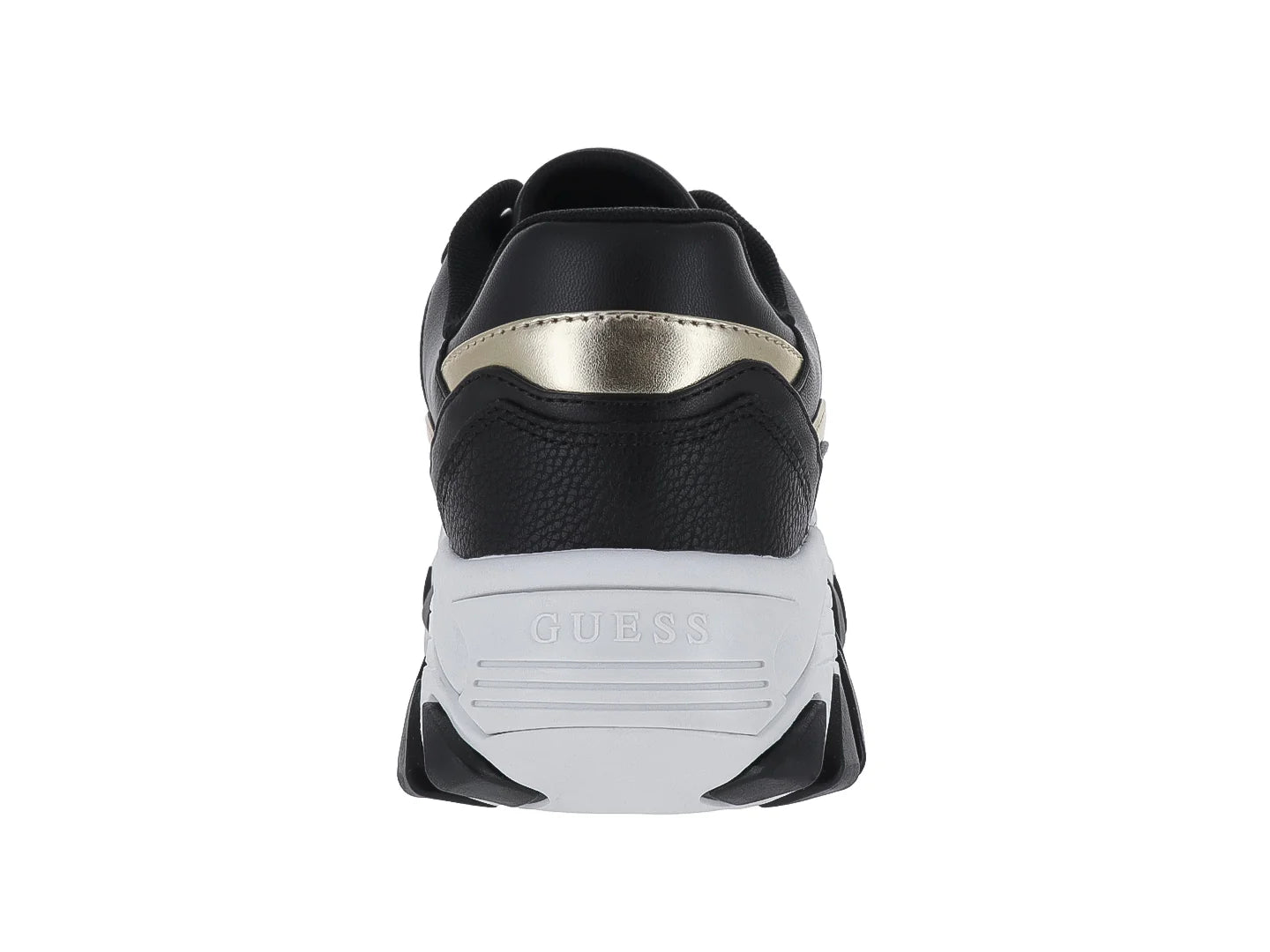 Tenis Guess Negro con Dorado para Mujer