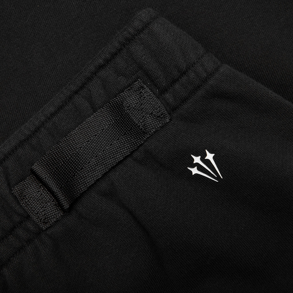 Nike x NOCTA CS Fleece Pants Open Hem Black Black White