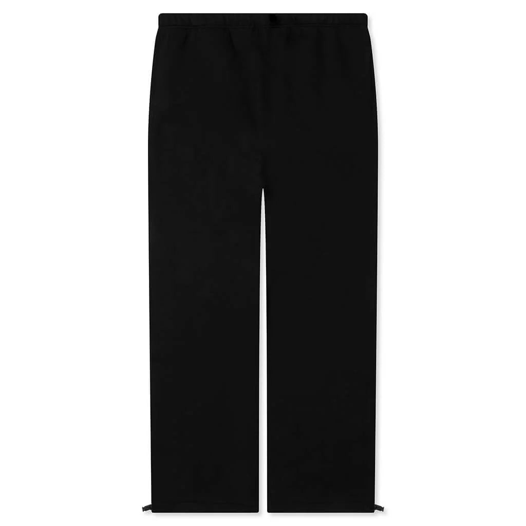 Relaxed Fleece Sweatpant Jet Black