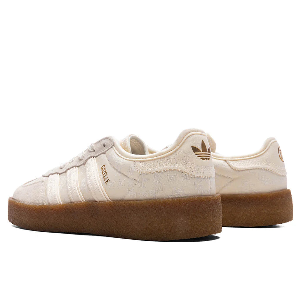 Adidas x CLOT Gazelle by Edison Chen Cream White Cloud White Gold Metallic