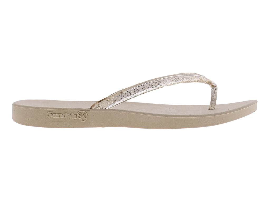 Sandalias Sandak Monaco Paja Oro para Mujer