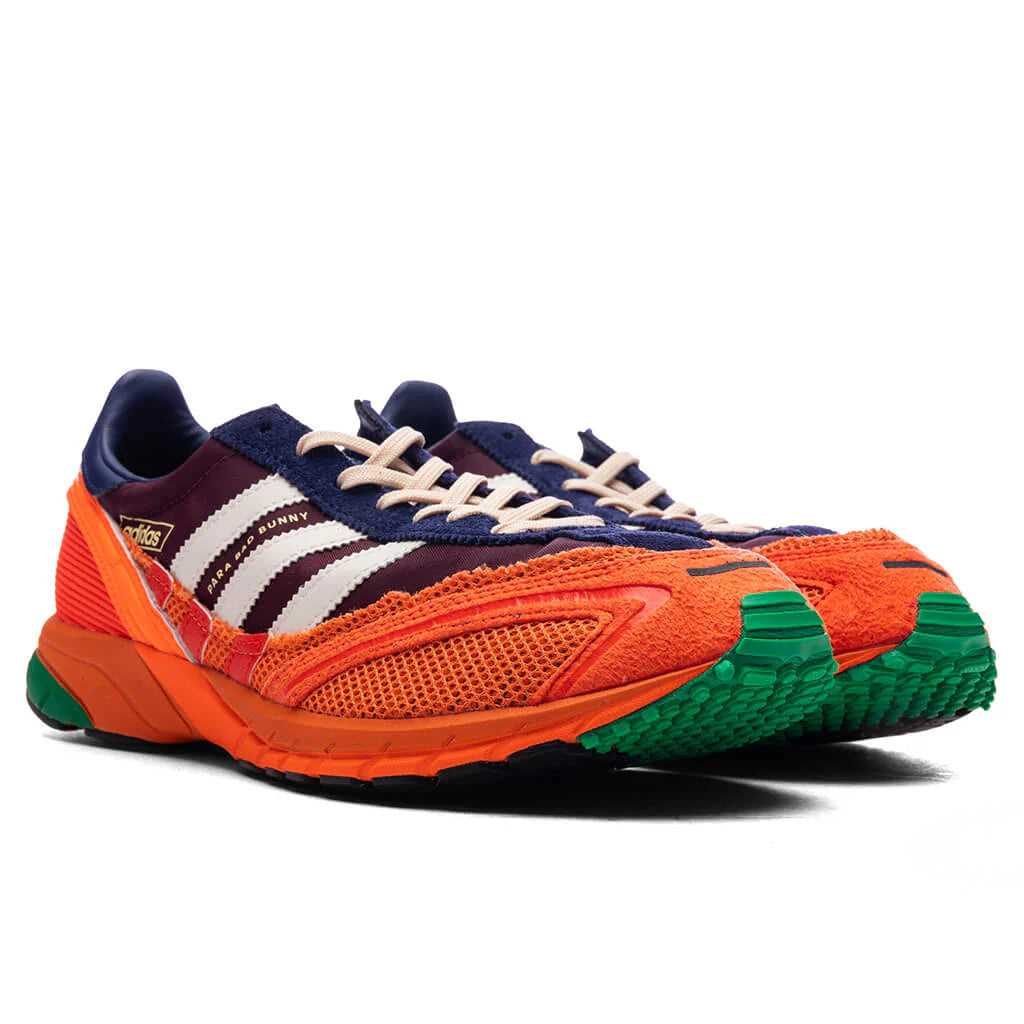 Adidas Originals x Bad Bunny Adizero SL72 Maroon Cloud White Semi Solar Red