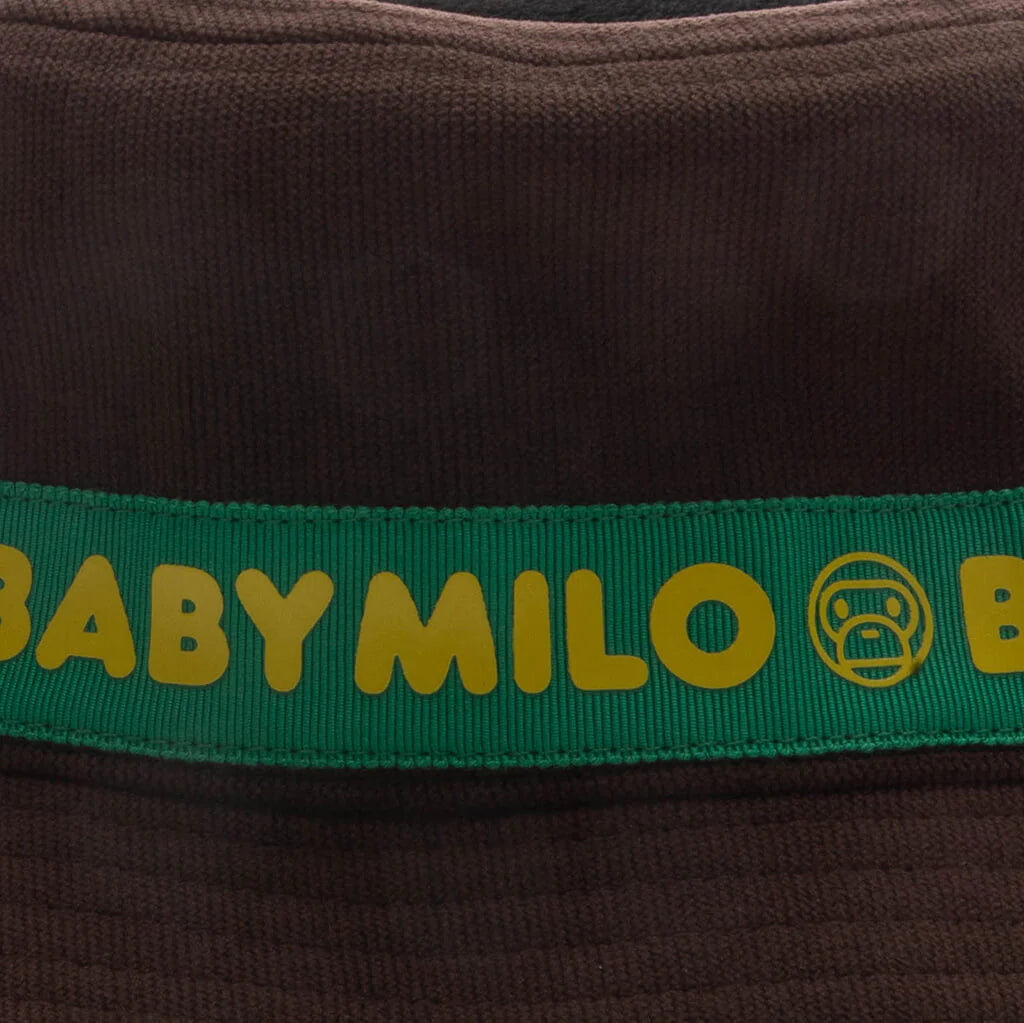 Kids Baby Milo Corduroy Bucket Hat Brown